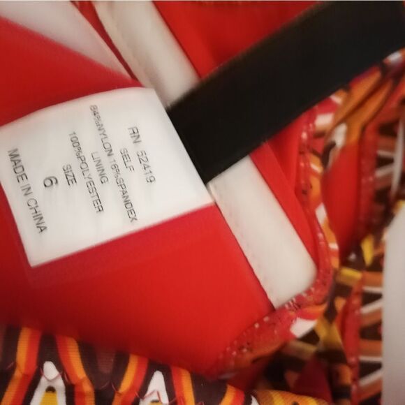 ABS 2 Pieces Classic Bikini 8 Padded Stripwire Top 6 Mlticlrd Beades Decorated - Picture 5 of 11